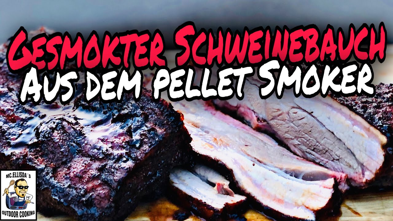 #250 - Gesmokter Schweinebauch aus dem Pellet Smoker