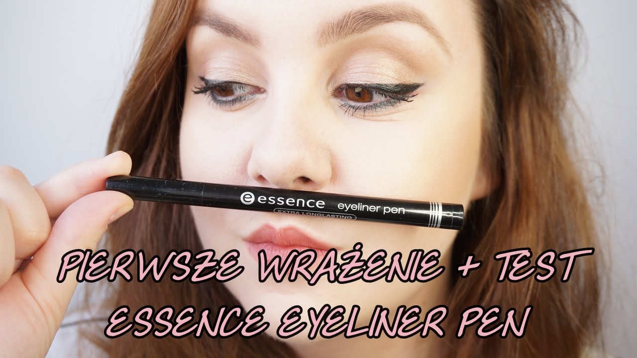 &hearts;Pierwsze wrażenie + TEST: Essence Eyeliner Pen&hearts;
