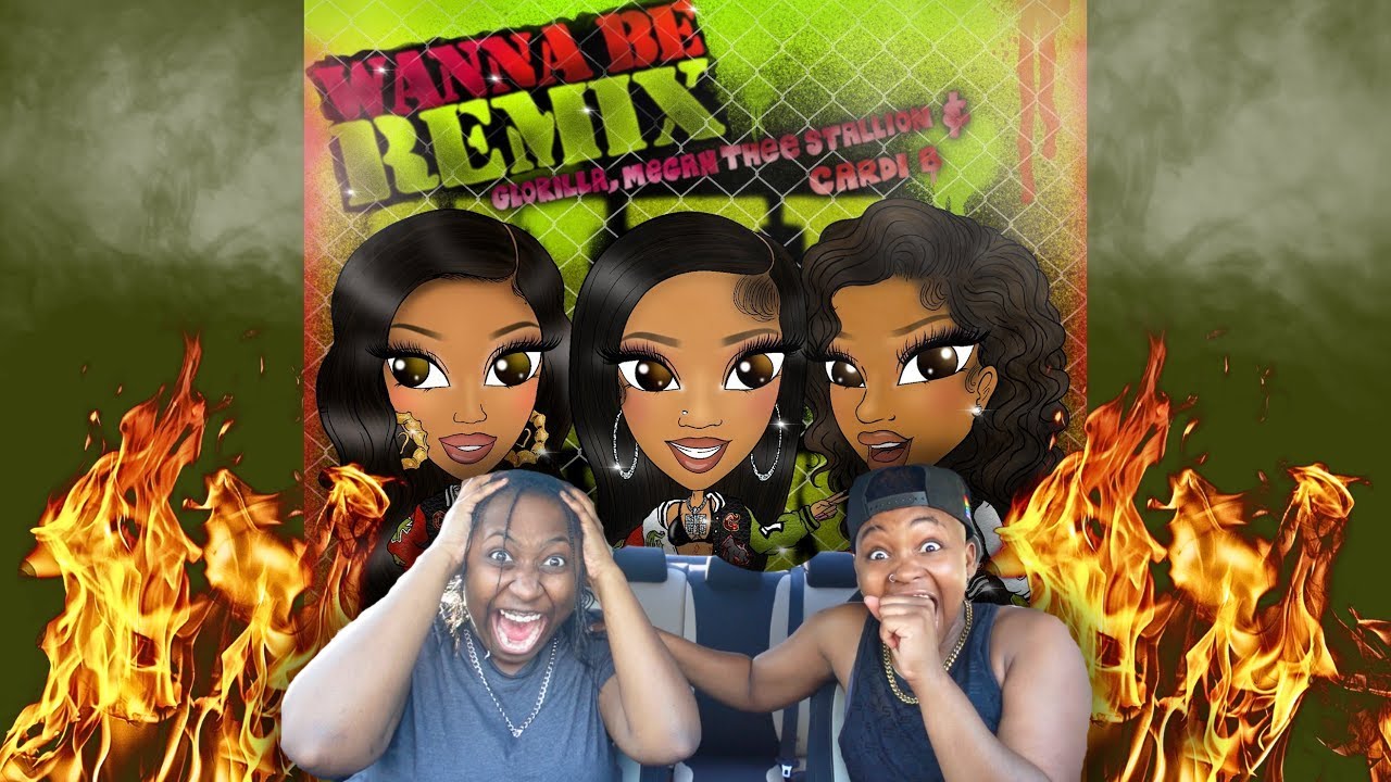 CARDI B SLID ON THE 'WANNA BE' REMIX🔥🔥🔥 WITH GLORILLA & MEGAN THEE STALLION | KD & MJ REACT
