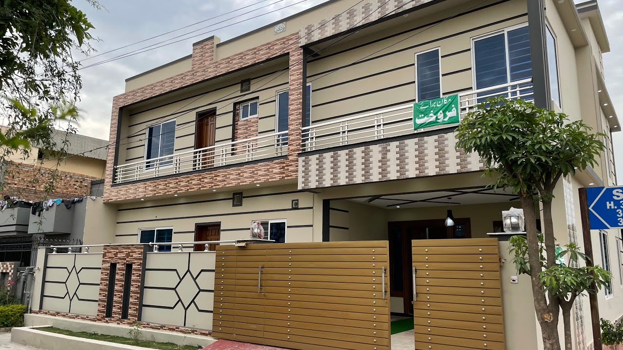 10 Marla Corner House For Sale in Pakistan Town Islamabad
