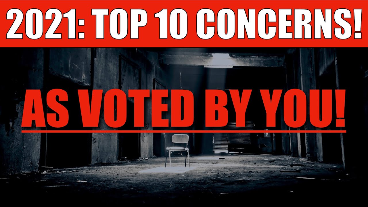 🔵 The Top 10 Financial Concerns in 2021!