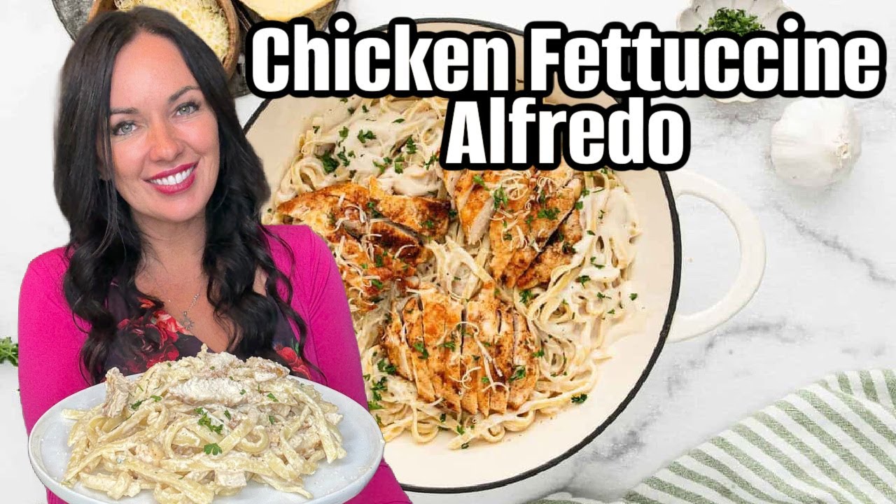 Сливочные куриные феттуччине альфредо (простой рецепт)