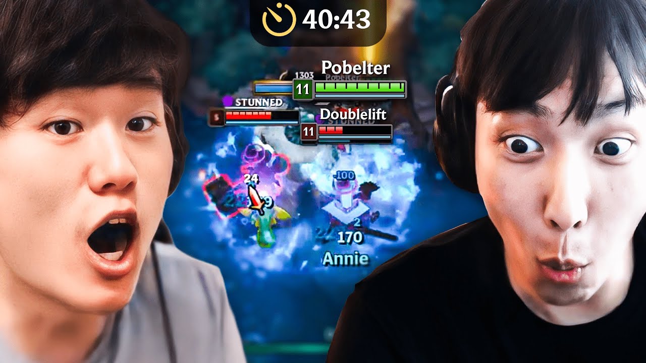 40 MINUTE SOLOQUEUE BANGER VS DOUBLELIFT