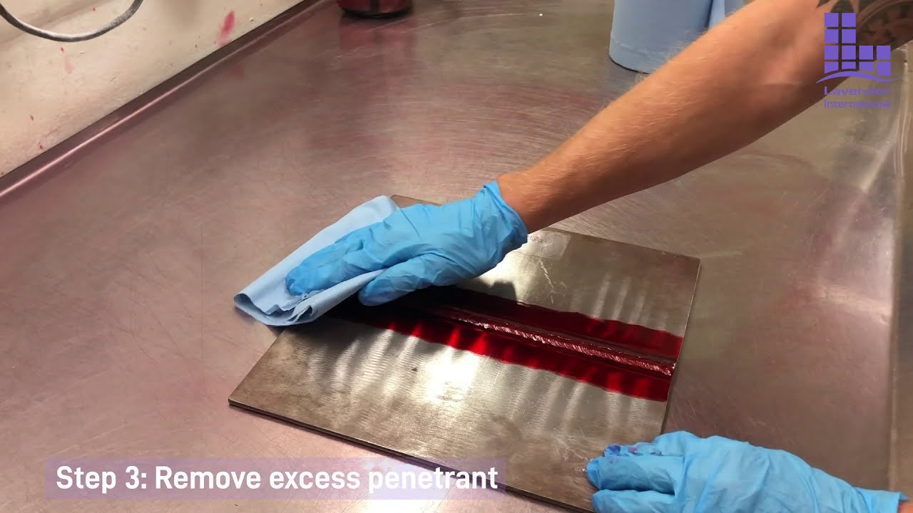 Penetrant Testing: Visible Colour Contrast
