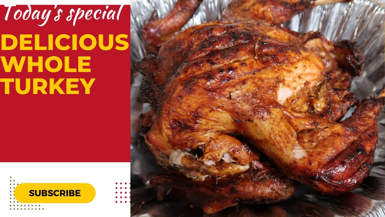 How To Cook A Whole Turkey On A Gas Grill!