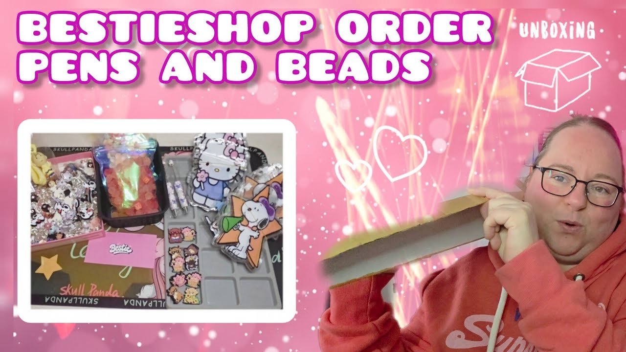 Let's unbox my Beautiful DIY order from Bestieshop on Tiktok 🩷🥰