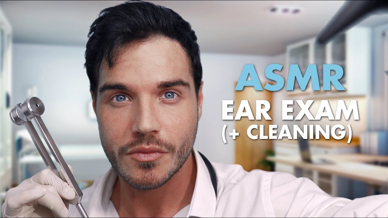 ASMR 👂EAR EXAM CLINIC👂 Ear Cleaning / Hearing Tests [Medical Doctor Role Play For Sleep]
