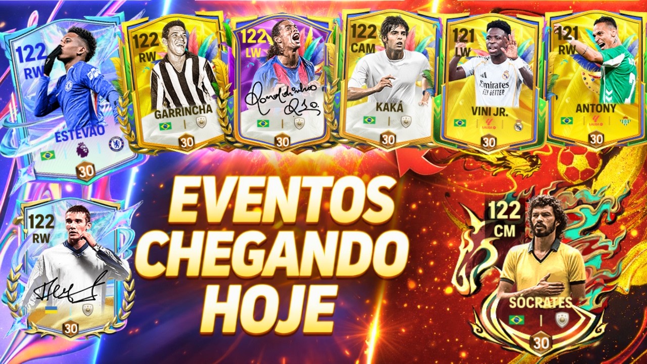 FC MOBILE | NOVOS EVENTOS HOJE! 👑 MENÇÕES HONROSAS ⭐ CRAQUES DO FUTURO ☪️ RAMADÃ 🐉 ANO NOVO LUNAR