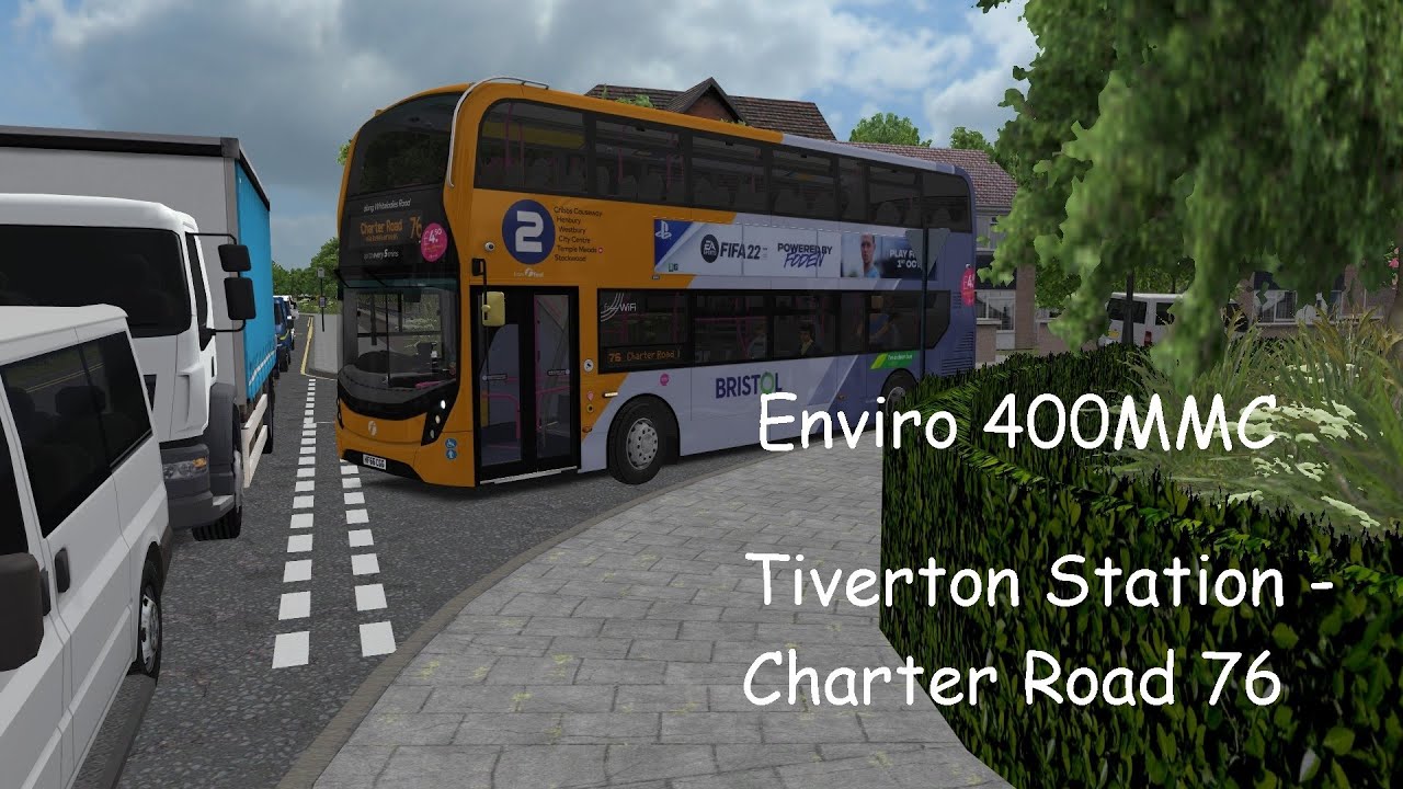 OMSI 2 | Enviro 400MMC | Tiverton Station - Charter Road Estate 76