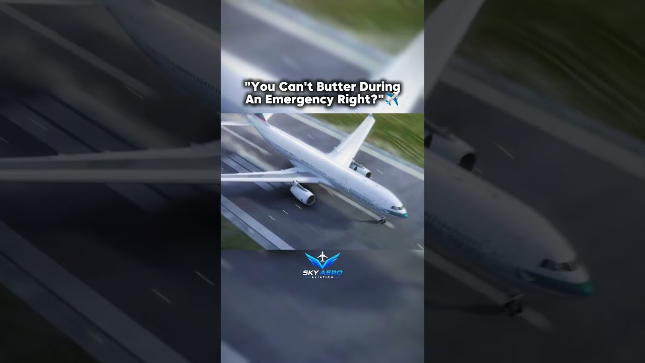 You Can't Butter During an Emergency&hellip; Right? 🗿✈️ | Air Canada 143
