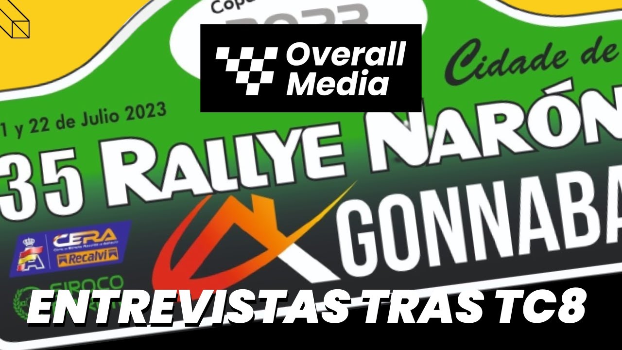 Rallye Naron 2023 | Asistencia tras TC8