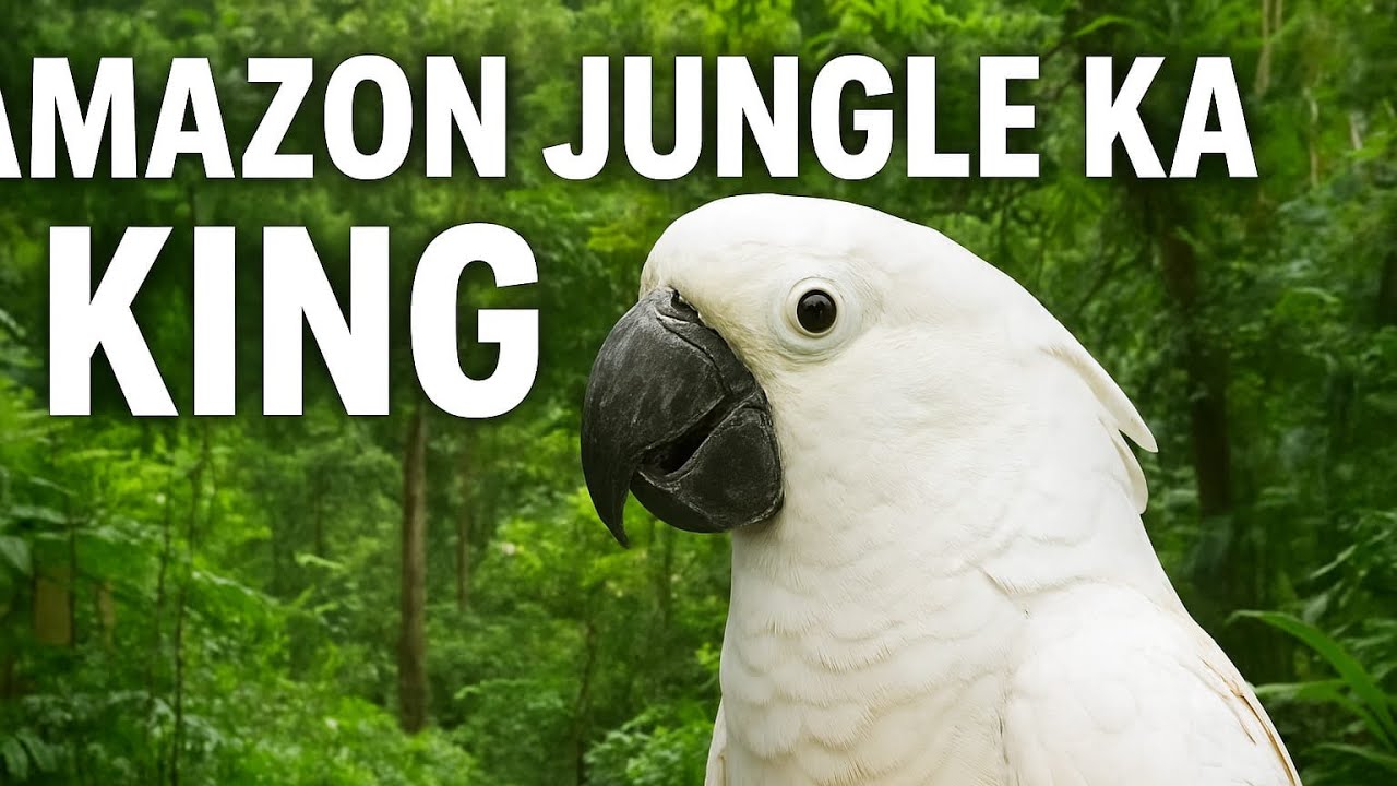 The Enchanting Flight of the White Macaw