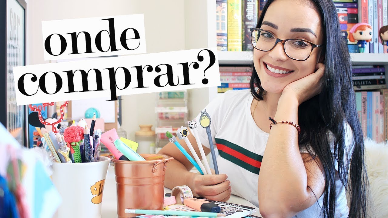 PAPELARIA ONLINE: ONDE COMPRAR? | Ju Cirqueira