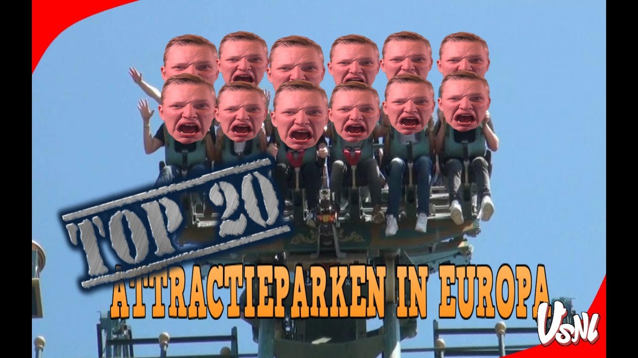 Top 10 best bezochte pretparken Europa!