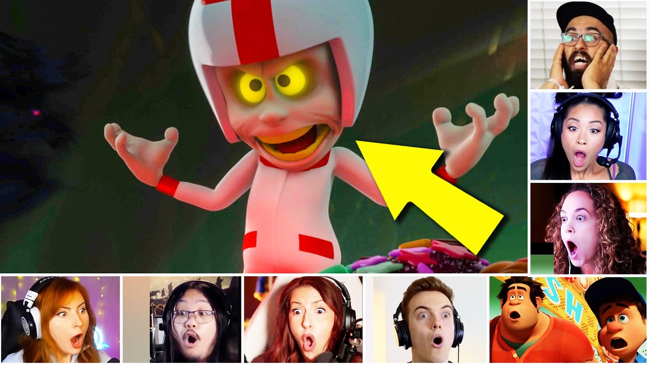 THE PERFECT TWIST | Reactors Reactions To Finding Out King Candy Is Turbo On Wreck It Ralph (2012)