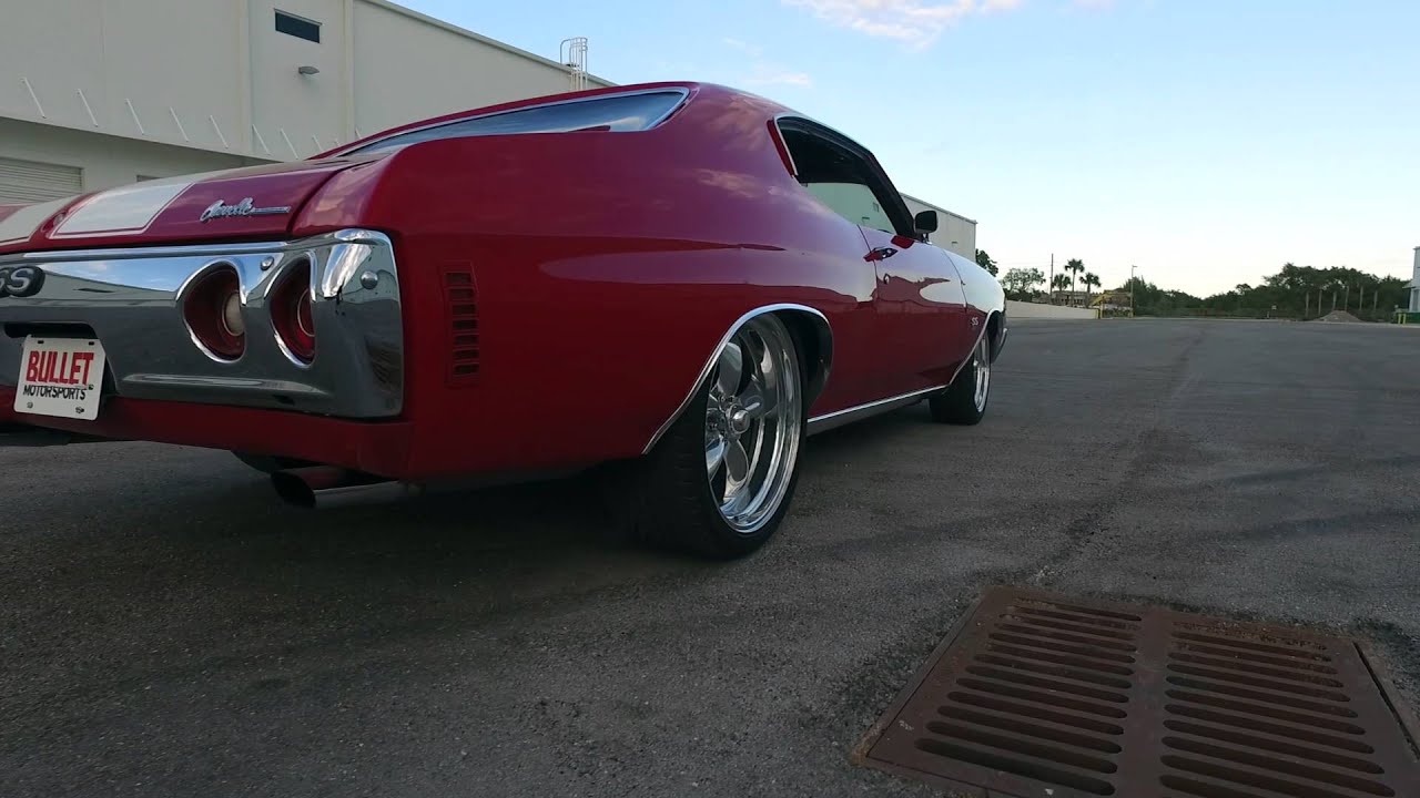 1972 Chevrolet Chevelle 454 Big Block 4 speed Run.
