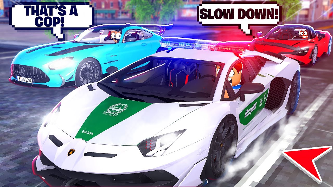 I Joined The Dubai Police Force And ARRESTED ALL CRIMINALS In Car Dealership Tycoon!!! *ROBLOX RP*