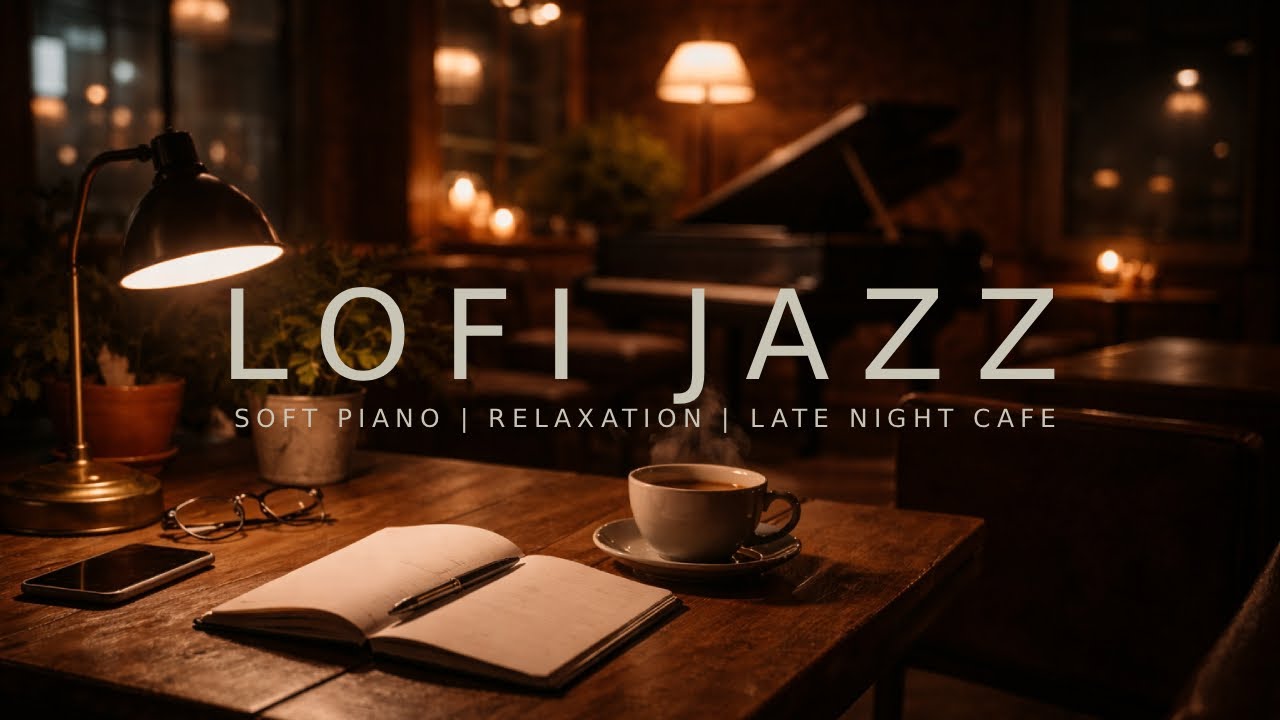 Lofi Jazz | Piano Jazz | Relax for Late Night Coffee