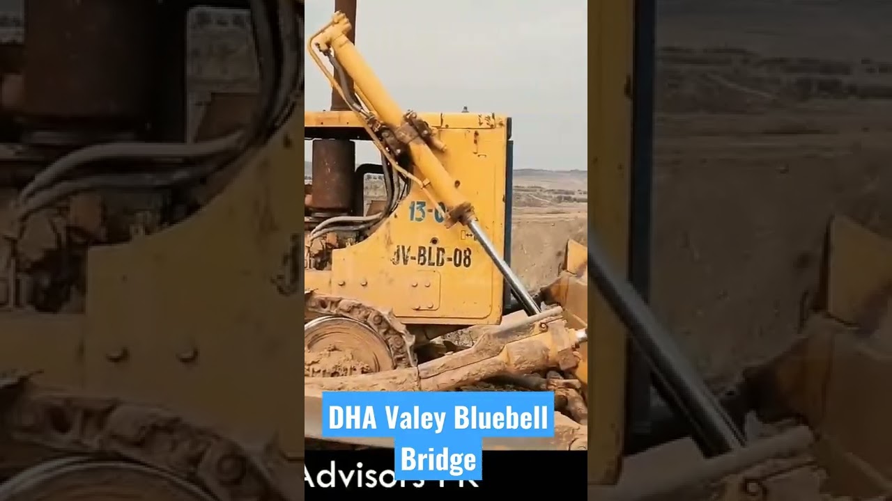 DHA Valley BlueBell Bridge Development 4k Drone!