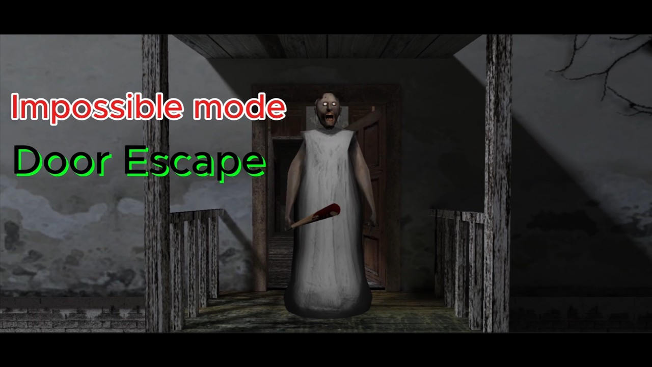Granny legacy escape door day 1 mode Impossible (No commentary)