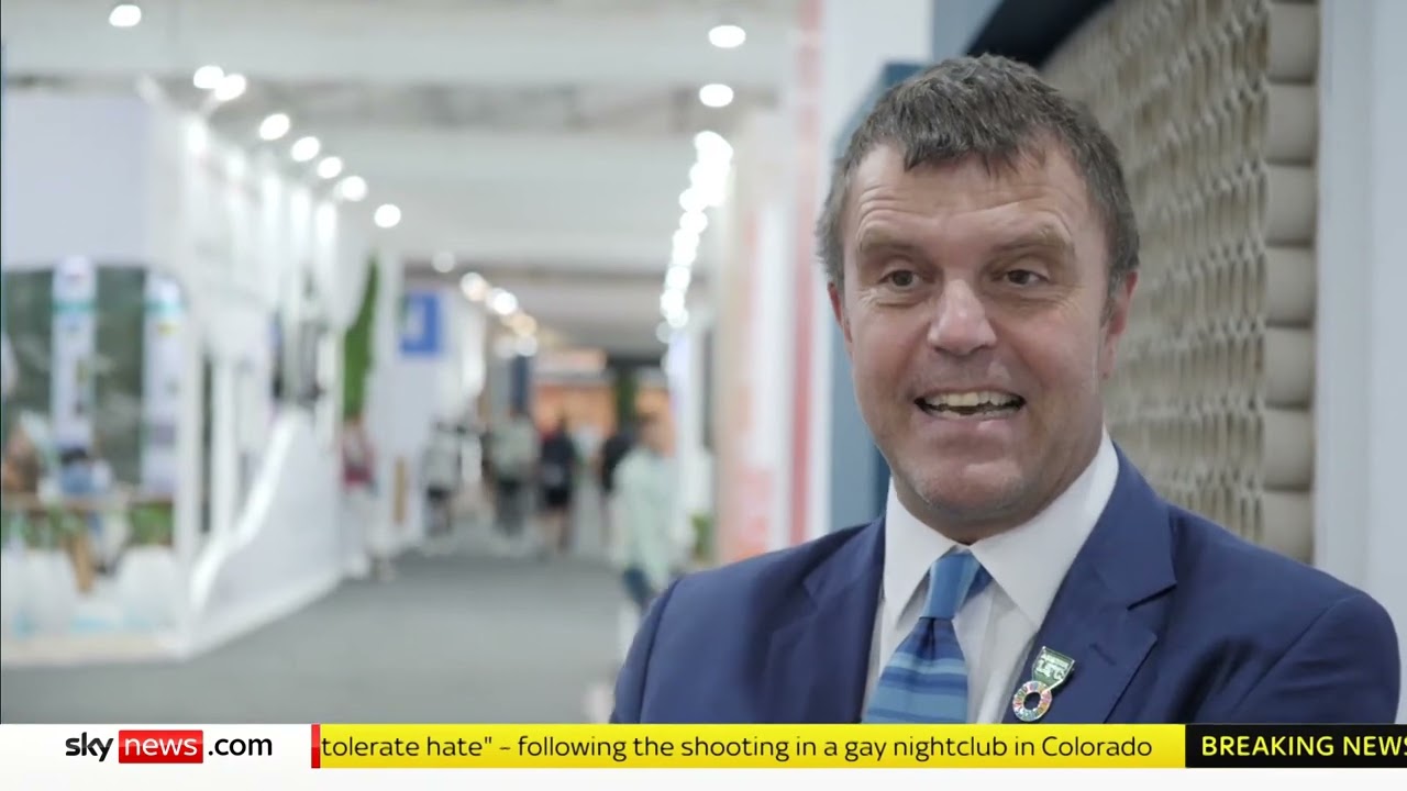 COP27:  Nigel Topping on The Climate Show with Tom Heap