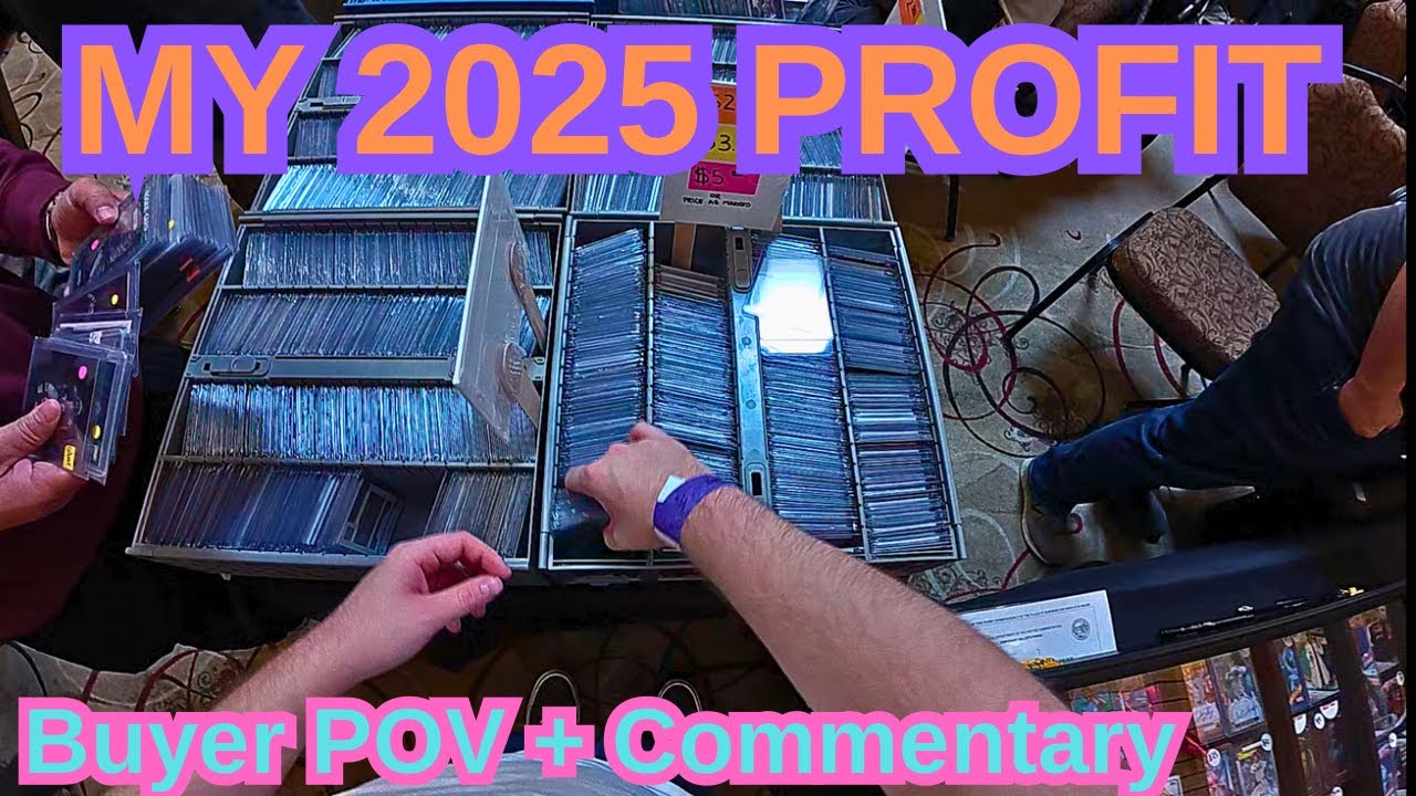 I made $_ as a Sports Card Seller in the year 2025 | FULL PROFIT NUMBER BREAKDOWN + I messed up…