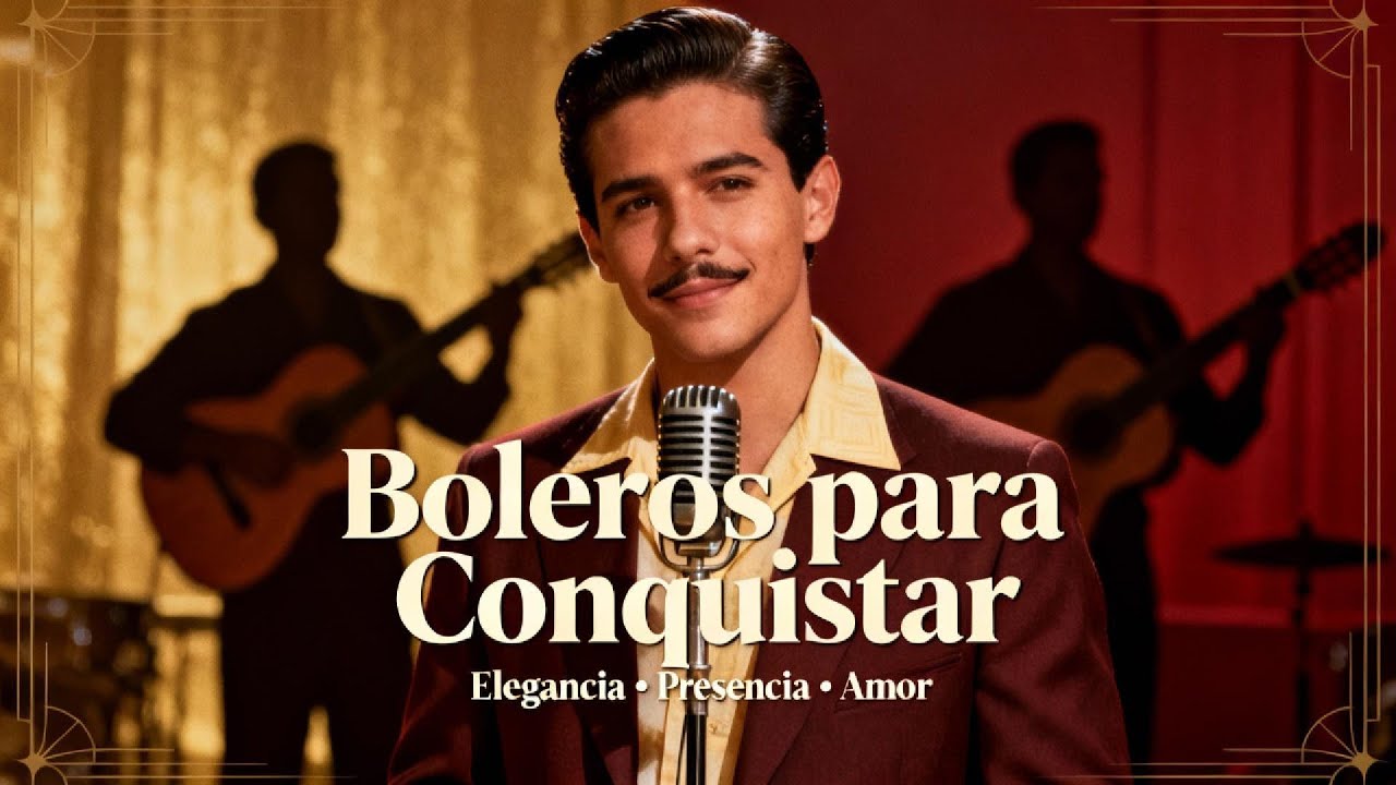 5 Boleros para Conquistar sin Forzar el Amor | Elegancia, Presencia y Sentimiento