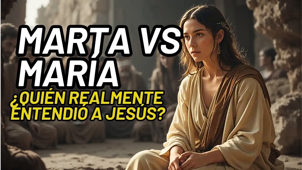 Marta vs María: ¿Quién Realmente Entendió a Jesús? | Historias Bíblicas Contadas