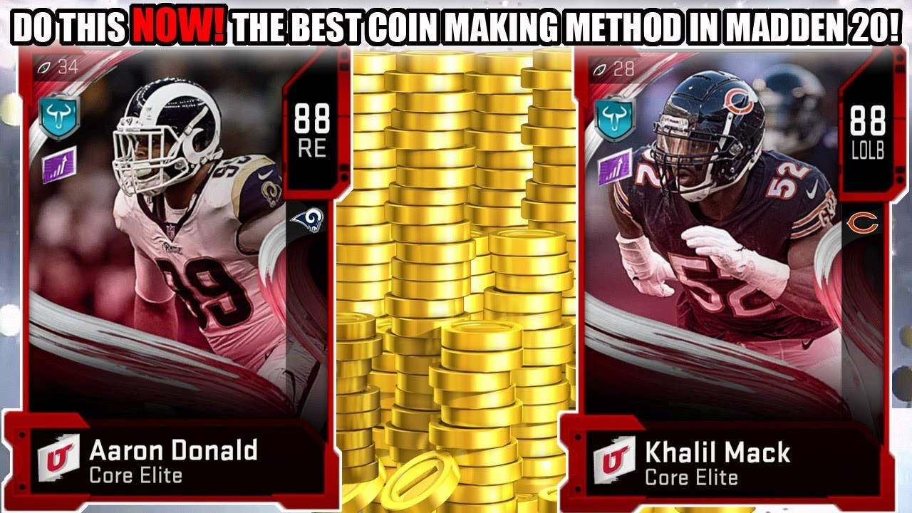 DO THIS NOW! THE EASIEST WAY TO MAKE COINS IN MADDEN 20! | MADDEN 20 ULTIMATE TEAM