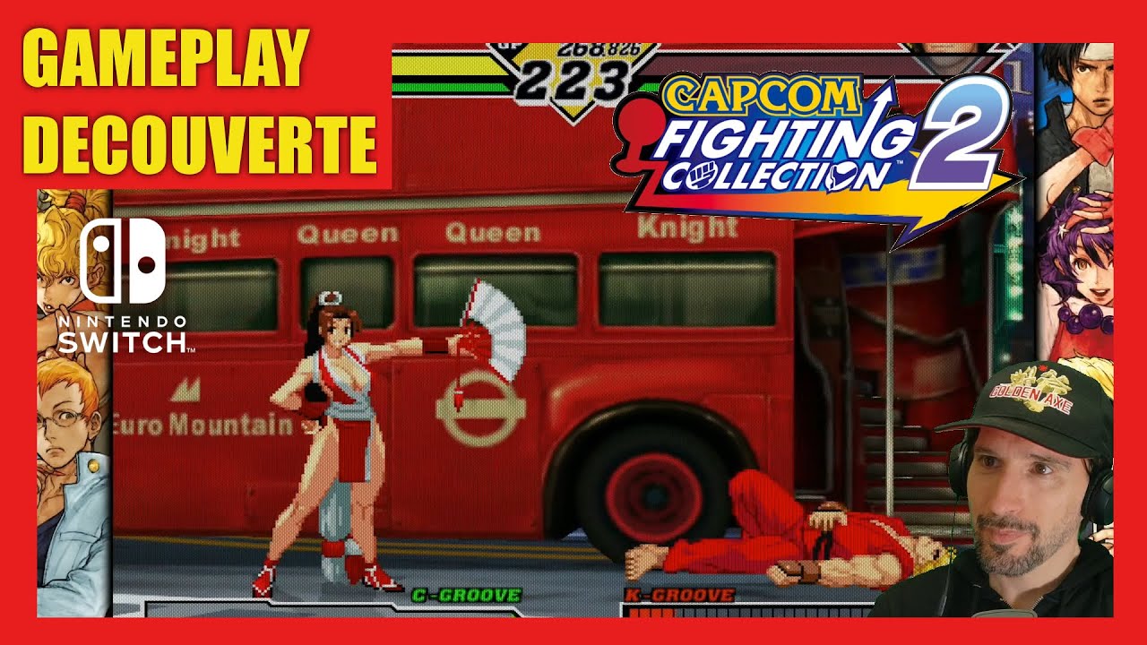CAPCOM FIGHTING COLLECTION 2 SWITCH - GAMEPLAY DECOUVERTE