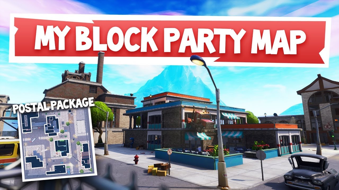 *NEW* Postal Package Location! - #FortniteBlockParty Entry / Block Submission! (FINAL Part)