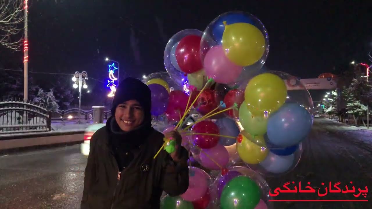 بارش برف، مزار شریف را به شهر سپید بدل ساخت