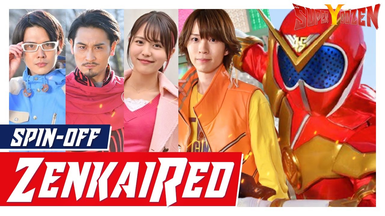 ZENKAIGERS HUMANOS E ZENKAIRED (Review SPIN OFF de ZENKAIGER: eps 01 e 02) - Super Yoozen