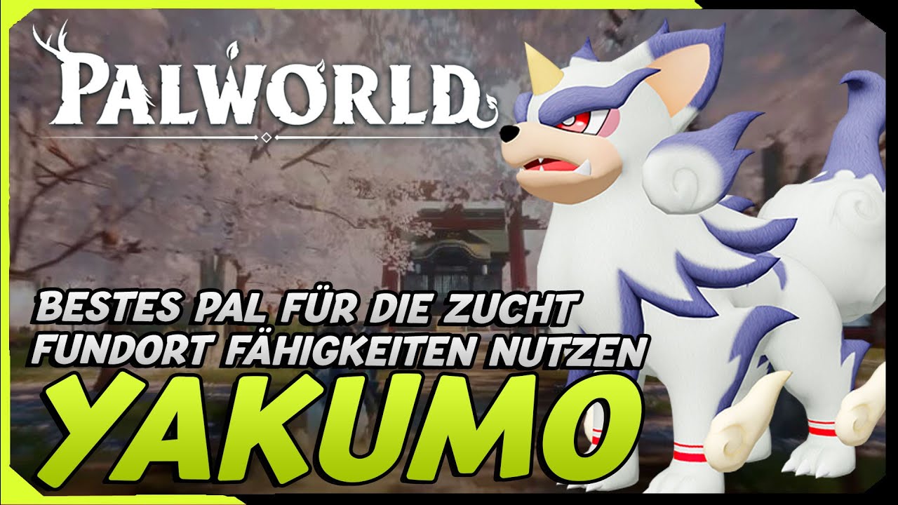Yakumo der Beste Pal f&uuml;r die Zucht ! Leichter Passive Werte finden | Palworld