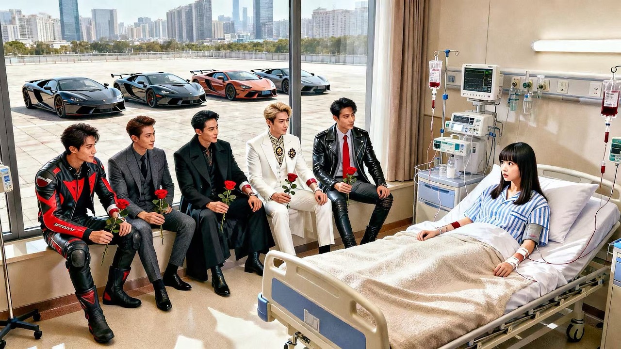Ex la traiciona y sufre un accidente; 5 hombres perfectos suplican su amor y ella los elige a todos.