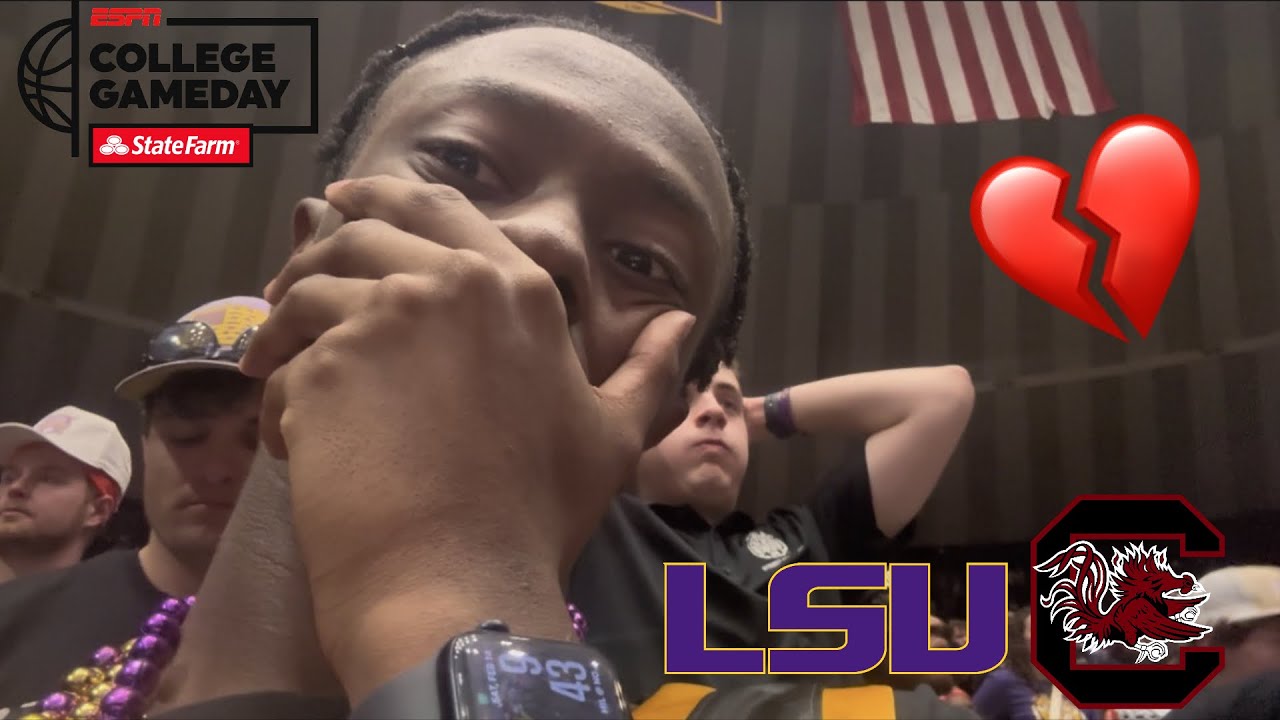 VALENTINES DAY HEARTBREAK💔 || LSU VS SOUTH CAROLINA VLOG