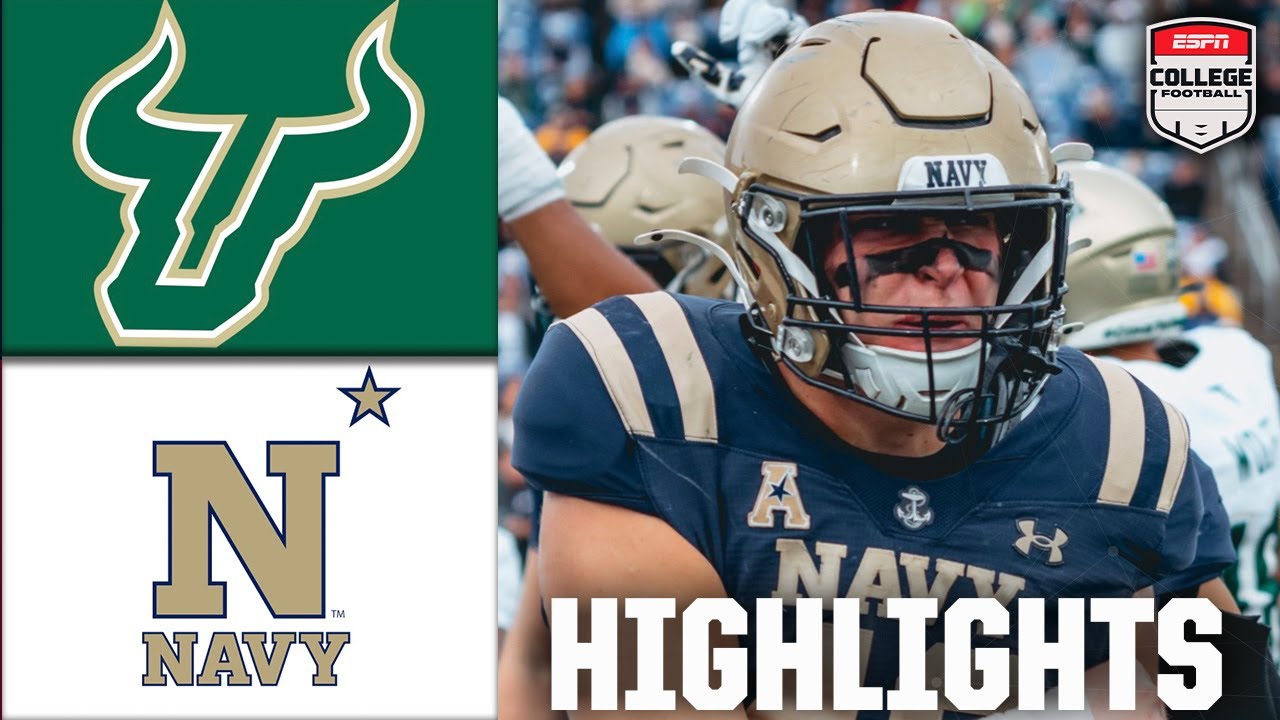 «Саут Флорида Буллз» против «Нэйви Мидшипмен» | Полные обзоры матча | ESPN College Football