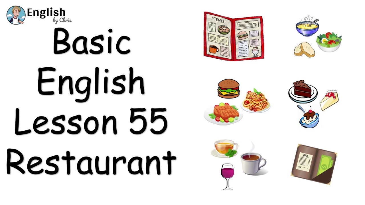 ผู้เริ่มต้น English - Lesson 55 - Restaurant