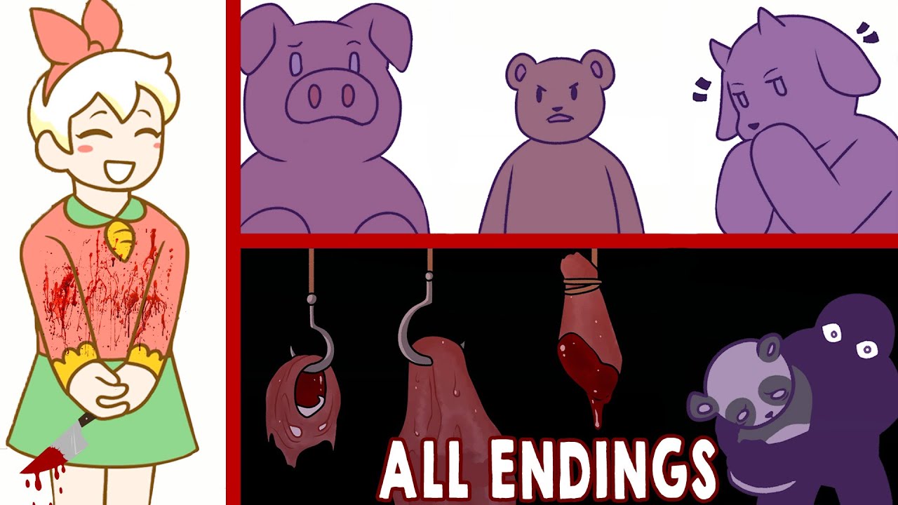 Bonnie's Bakery ALL ENDINGS + SECRET ENDING (No Commentary Gameplay)