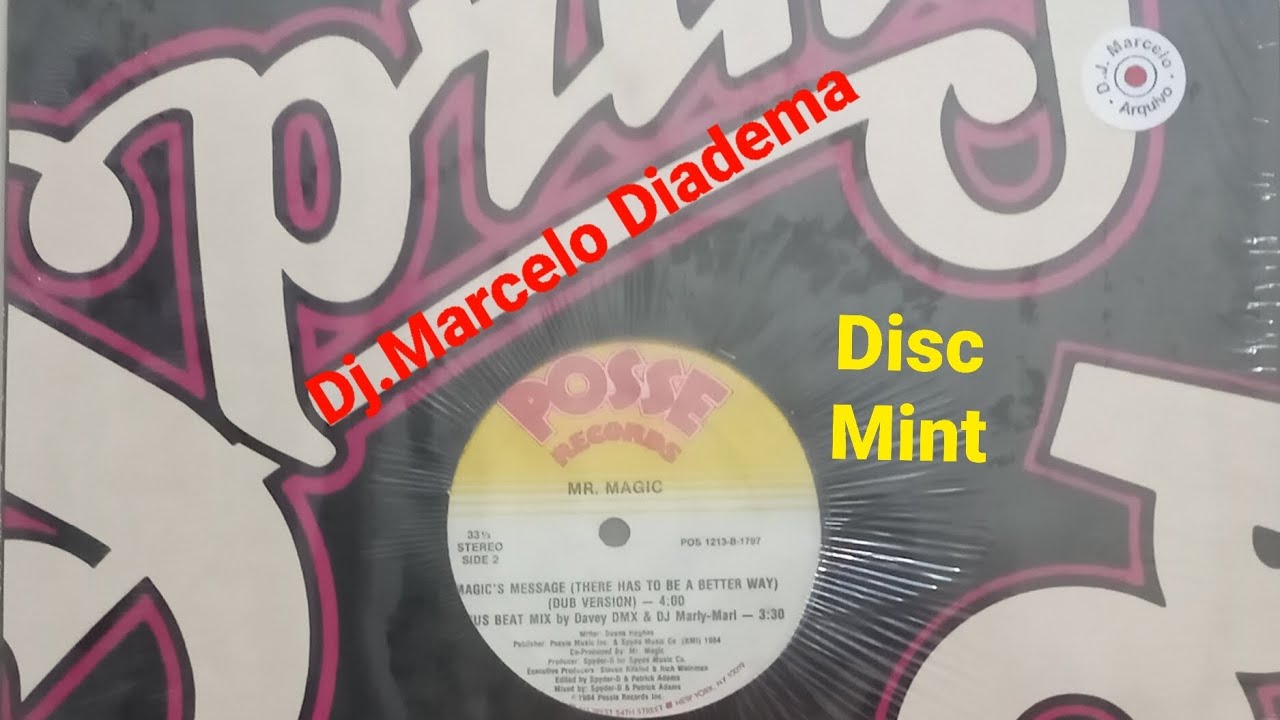 Mr. Magic - Magic's Message ( There Has To Be A Better Way ) ( Vocal Version ) 1984
