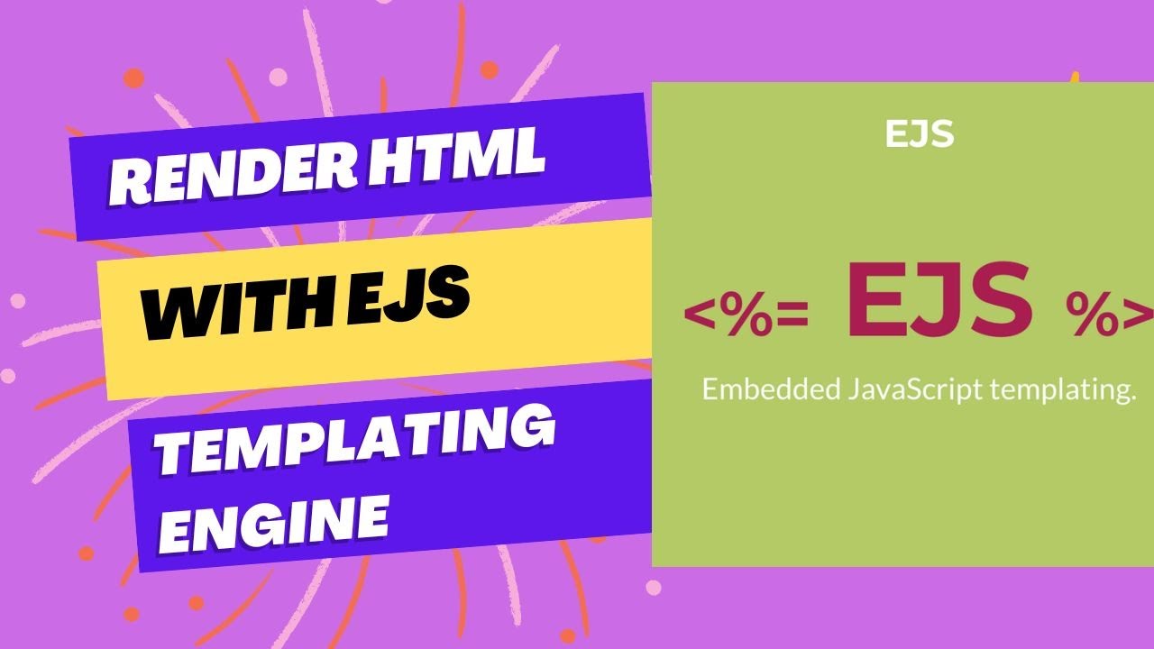 EJS template engine