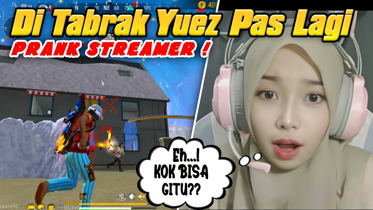 Lagi Prank Streamer Cantik Malah Yuez Ikut Masuk Tim Kode Mau Ngerusuh