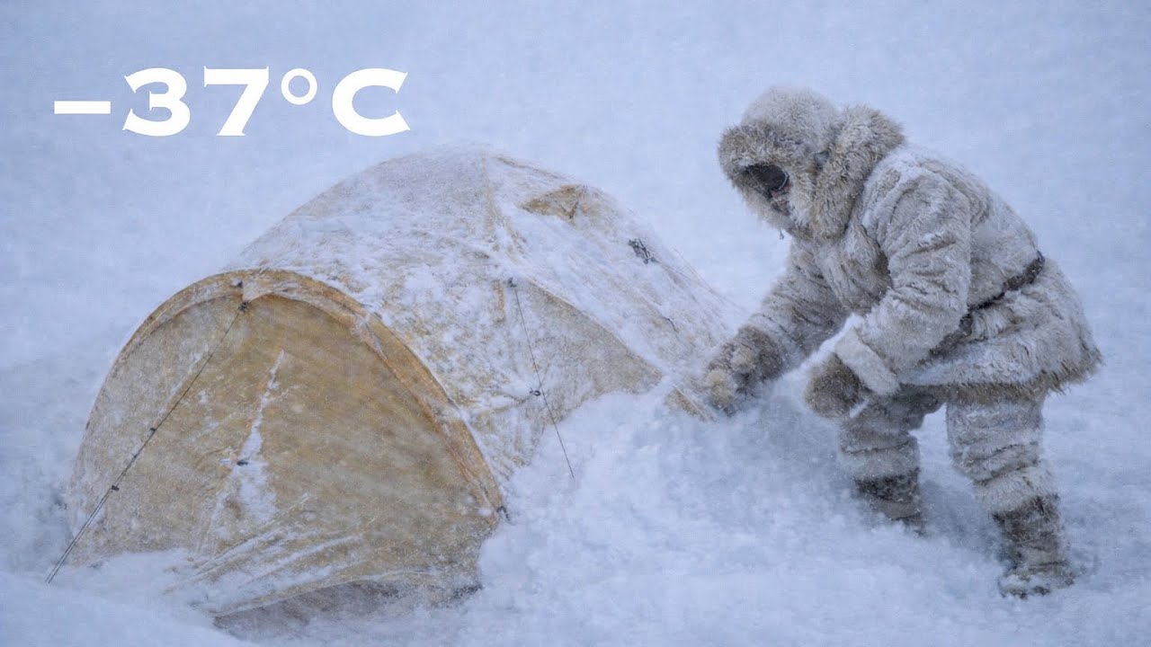 Can I Survive Alone in a &minus;37&deg;C Deadly Blizzard? | Extreme Winter Camping
