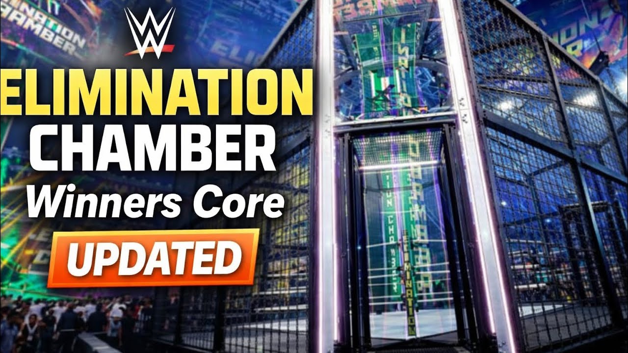 WWE Elimination Chamber Winners Core UPDATED 
