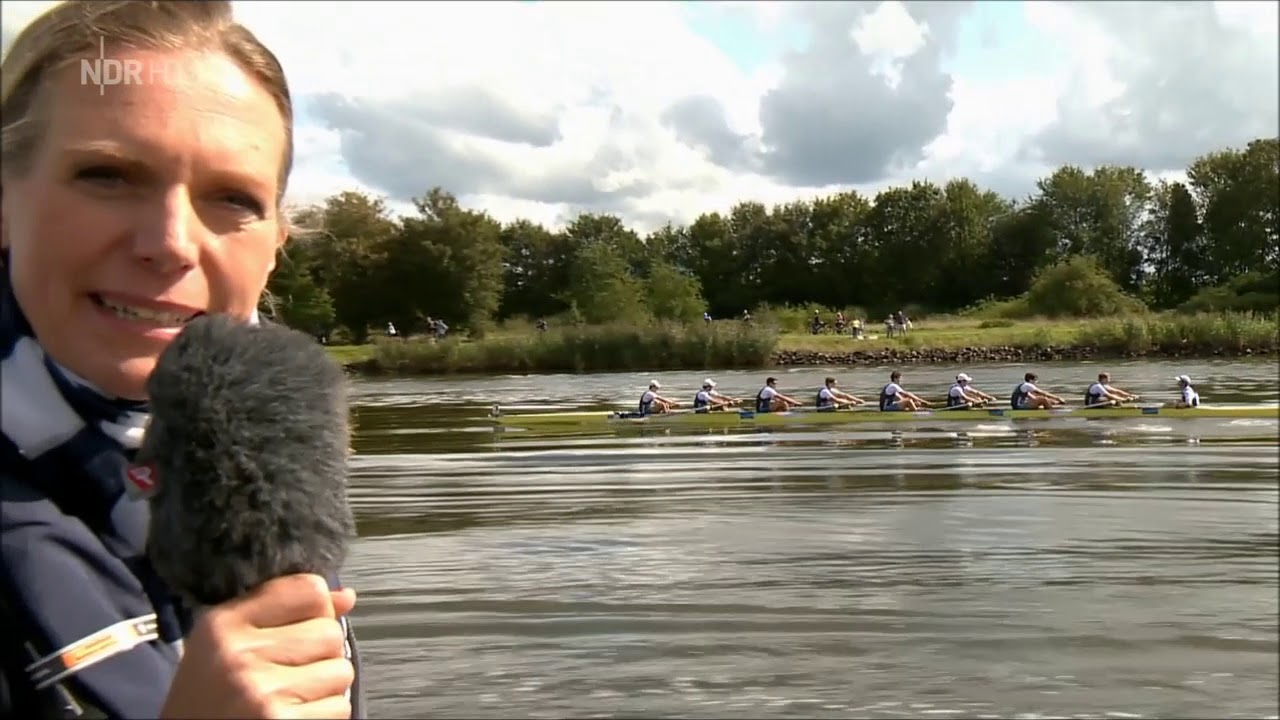 Kanal Cup 2019, dramatisches Ruderrennen mit dem Achter