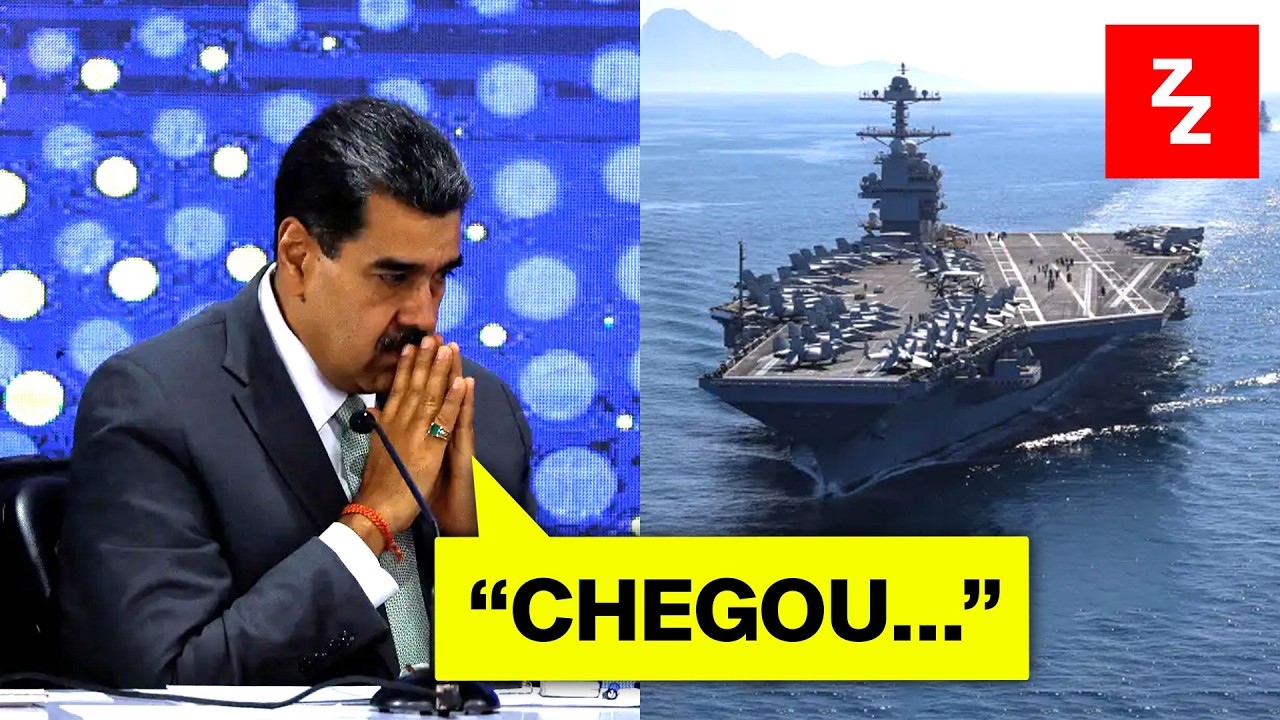 Coronel dos EUA revela: chegada do maior porta-avi&otilde;es do mundo muda o jogo no Caribe