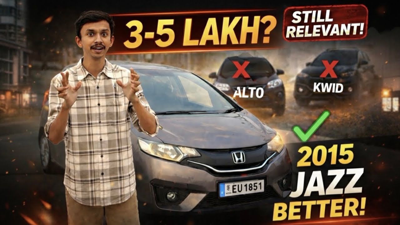 3–5 Lakh Me New Car ❌ | Ye 2015 Honda Jazz Aaj Bhi Better Hai!