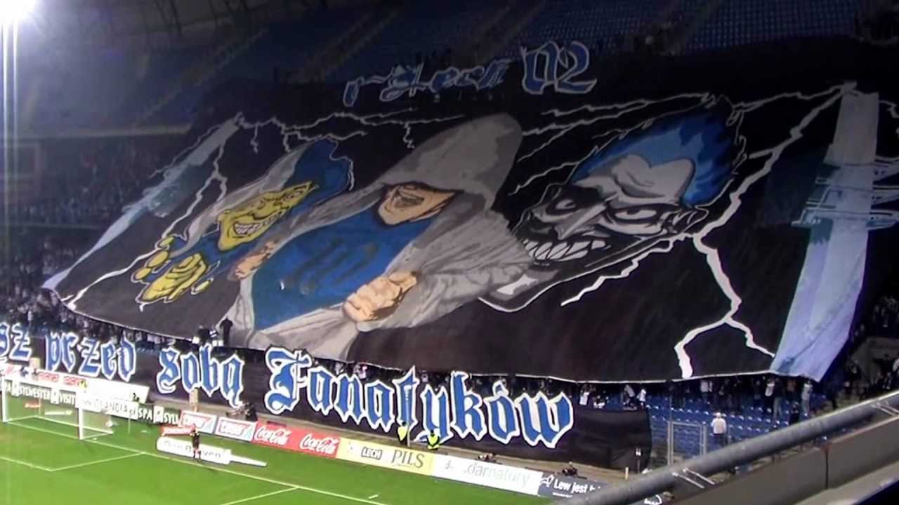 Lech Poznań - Śląsk Wrocław 0:3: Oprawy, race i bójka z ochroną