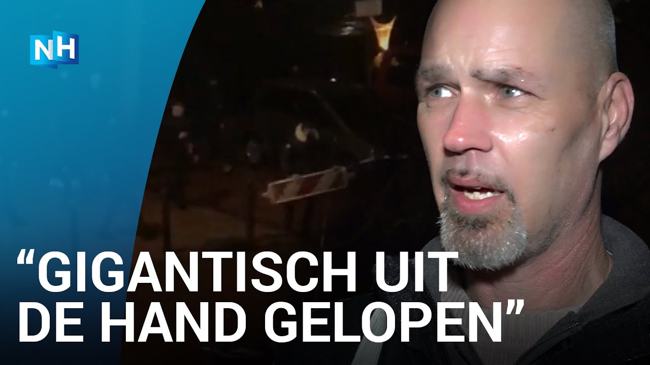 Woede en angst door rellende jongeren  in Velsen-Noord