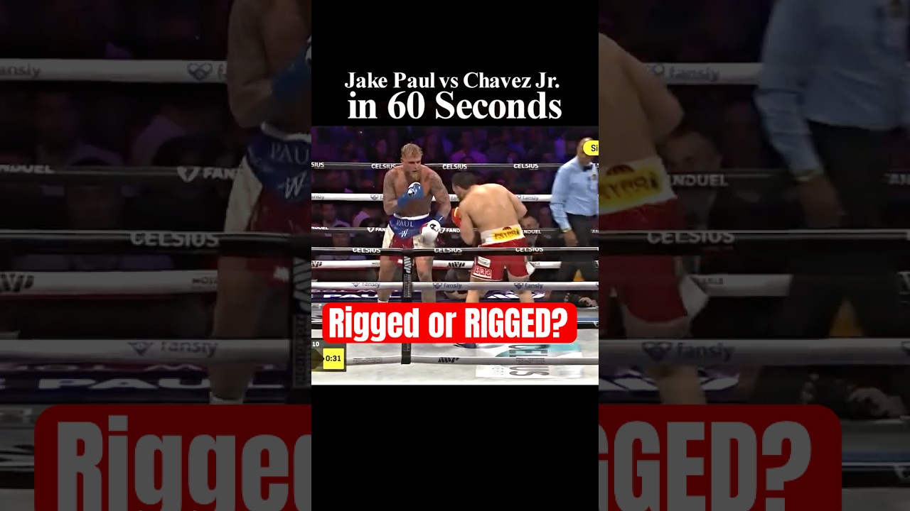 Jake Paul vs Julio Cesar Chavez Jr FULL FIGHT HIGHLIGHT